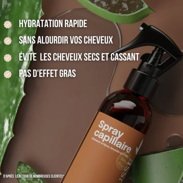Spray Capillaire hydratant-PURE POUSS 200ml – Image 2